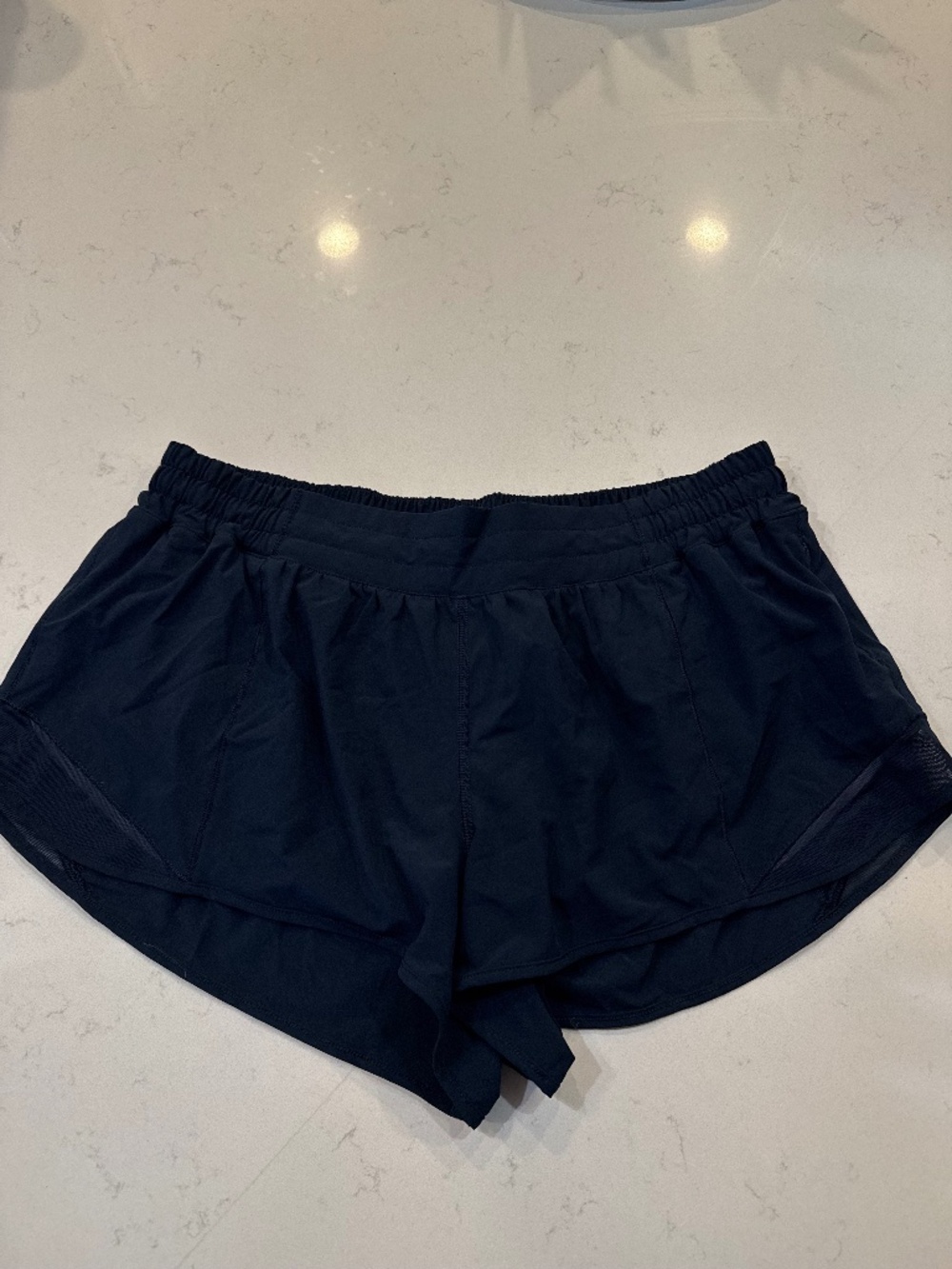 Navy Womens Lululemon Shorts